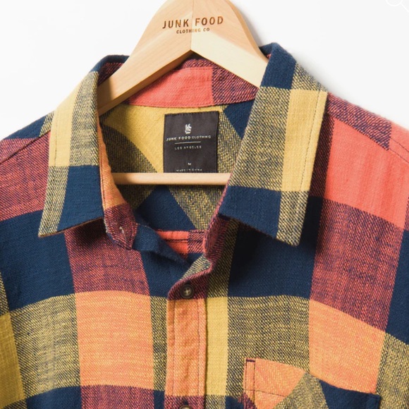 Archy Long Sleeve Flannel Shirt (new with tags) - Picture 2 of 14